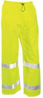 9CYD9 Rainwear Pants, Class 3, Ylw/Grn, 2XL