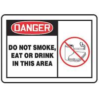 8F780 Safety Label, 3-1/2 In. H, PK 5