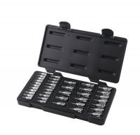 8F859 Socket Set, 39 Piece, 1/4 3/8 In Drive