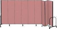 8X558 16FT9INX4FT0INH PARTITION MAUVE