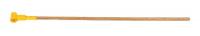 8FRU9 Mop Handle, Jaws Mate, Poly, Bamboo, 54 In
