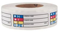 8FXX6 HMIG Label, 1-1/2 In. H, 3-7/8 In.W, PK1000