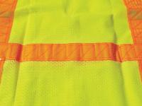 9FHK5 High Visibility Vest, Class 2, 4XL, Lime