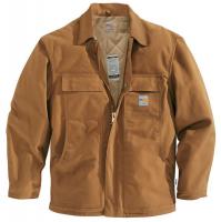 8G936 Flame-Resistant Jacket, Brown, S