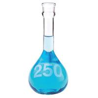 8T141 Volumetric Flask, 10mL, Glass, Pk 6