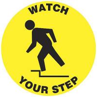 9FG17 Floor Sign, 17In, Watch Your Step