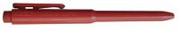 8GR60 Retractable Pen, Red Ink, PK 25