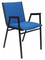 8JNX3 Guest Chair, Stack, Blue