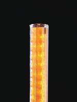 8KZD5 LED 5-Stage Safety Baton, Red/Amber