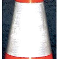 9LXN7 Reflective Traffic Cone Collar, Gray