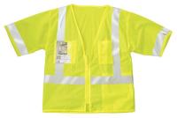 8WPM2 High Visibility Vest, Class 3, 2XL, Lime