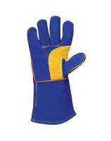 8MZM0 Welding Gloves, L, 13 In. L, Reinforced, PR