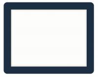 8N238 Custom Sign, 10 x 12-1/2In, Navy BL, PS