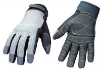 8NAC8 Mechanics Gloves, Gray, 2XL, PR