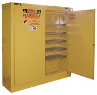 8NCZ8 Flammable Safety Cabinet, 24 Gal., Gray