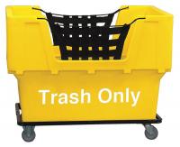 8NEJ6 Basket Truck, Trash Only, Webbed, Yellow