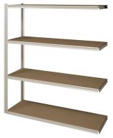 8NFM7 Boltless Shelving Add-On, 60x24, 4 Shelf