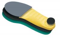 8G362 Gel Insole, Mens, Fits Size 14 to 15, PR