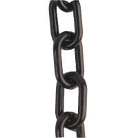 8NME3 Plastic Chain, Black, 2 in x 100 ft