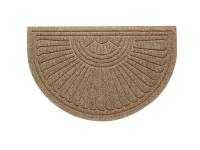 8P242 Entrance Mat, PET, SBR, Taupe, 1.8 x 3 ft