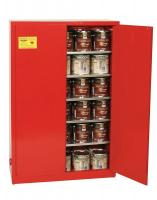 9TXL5 Paints and Inks Cabinet, 60 Gal., Red