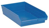 8PCC4 Shelf Bin, 17-7/8L x 11-1/8W, Blue