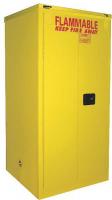 8PE75 Flammable Cabinet, Vertical, 55 Gal., YLW