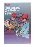 8PEA6 Training Booklet, MSDS