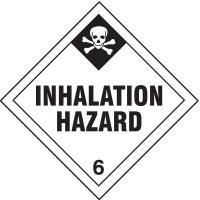 9WUK2 DOT Label, Inhalation Hazard, Paper, PK 100