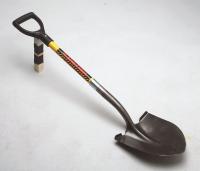 8PKD2 Shovel, D-Handle, 14 ga., Fiberglass Handle