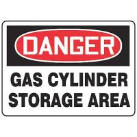 8PKJ1 Danger Sign, 10 x 14In, R and BK/WHT, PLSTC