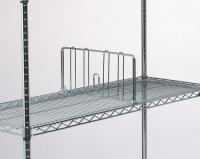 8RHJ9 Shelf Divider, 8x18, Chrome Plated
