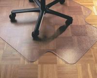9TD22 Chair Mat, Lip, Carpet, 46x60 In.
