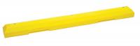 8RJ46 Truck Stop, Plastic, Length 84 In, Yellow