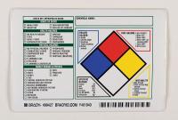 8RJW3 NFR Label, 4 In. H, 5-7/8 In. W, PK 100