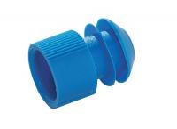 8Y526 TestTube Stopper, 15-17mm, Blue, Pk1000