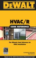 8RX55 DEWALT HVAC/R Code Reference