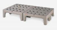 9AH85 Dunnage Rack, 1500 lb., Polyethylene, 36 W