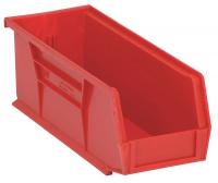 8TK82 Stack/Hang Bin, 10-7/8L x 4-1/8W, Red