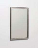 8VTU1 Stainless Steel Framed Mirror, 18x24 In