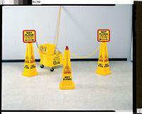 8PDR8 Bilingual Warning Cone, 35 In