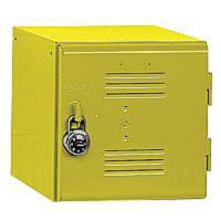 8TMV4 Locker Cube, 12 In x 12 In, Yellow