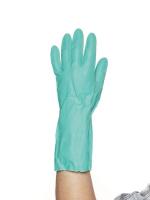 9W650 Chemical Resistant Glove, 10, Green, PR