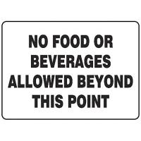 9TVG0 Notice Sign, 10 x 14In, BK/WHT, AL, ENG, Text