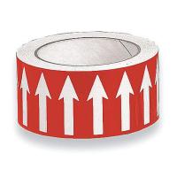8TP14 Banding Tape, Red, 2 In. W, 54 ft. L