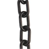 8TPL6 Plastic Chain, Black, 1.5 in x 100 ft