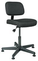 8AET1 Pneumatic Task Chair, 300 lb., Gray