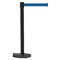 8TV38 Post w/Belt, 39 In, Blue