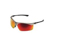 8TVK5 Safety Glasses, Red Mirror, Scrtch-Rsstnt