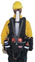 8TXW7 Chainsaw Pack, Black, Leather